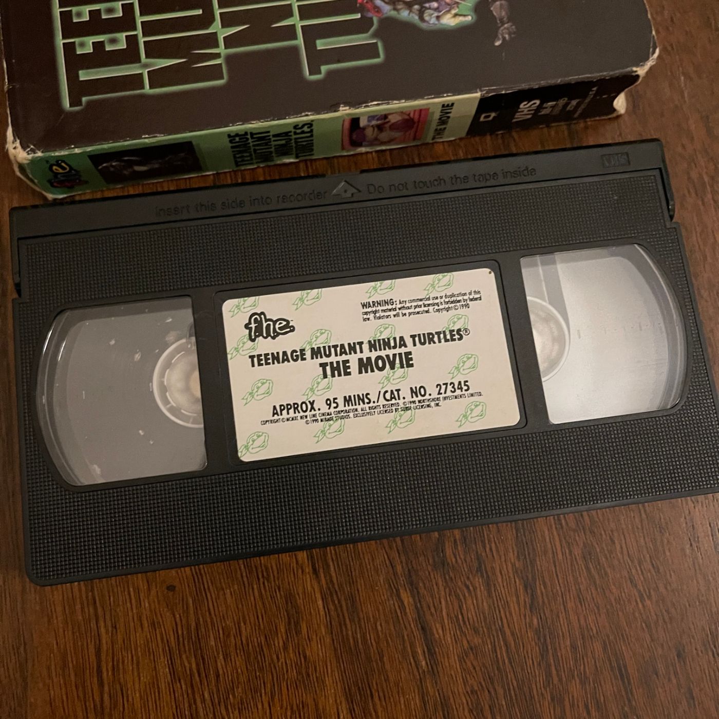 Teenage Mutant Ninja Turtles Vhs