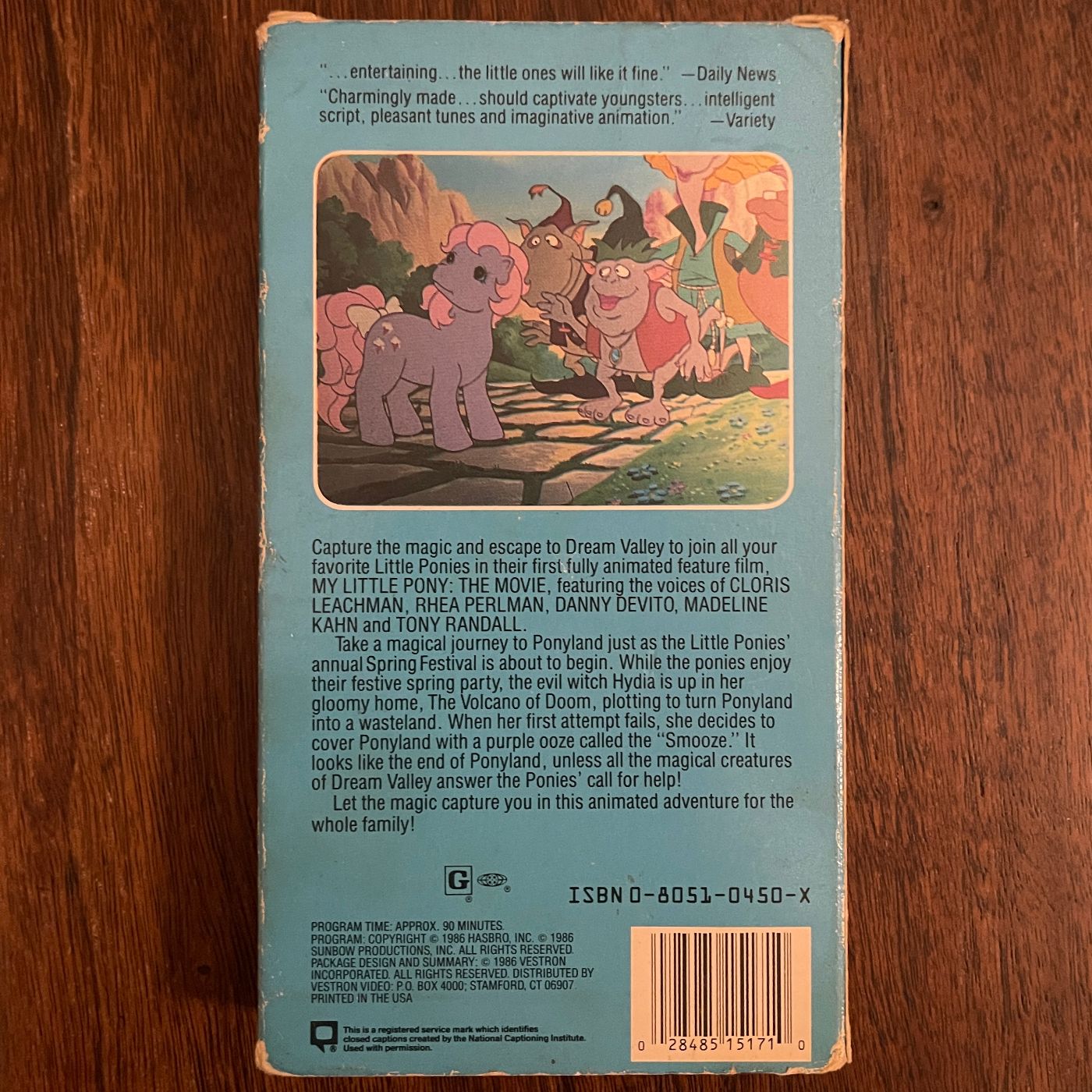 My Little Pony: The Movie Vhs